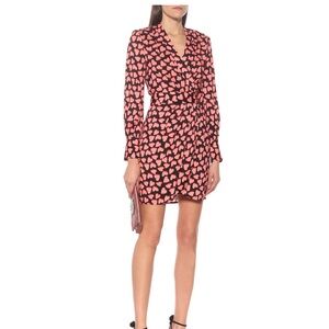 Rebecca Valence Hotel Beau Wrap Dress size 6